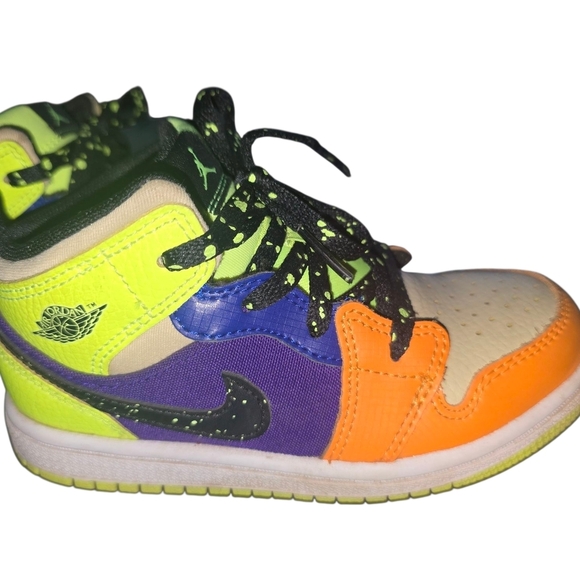Nike Other - Nike Kids Sneakers in Orange, Purple, and Green